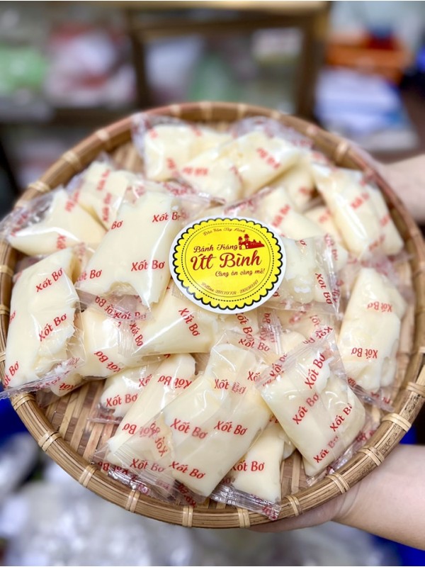 500gr Bơ Trắng Ăn Kèm Bánh Tráng